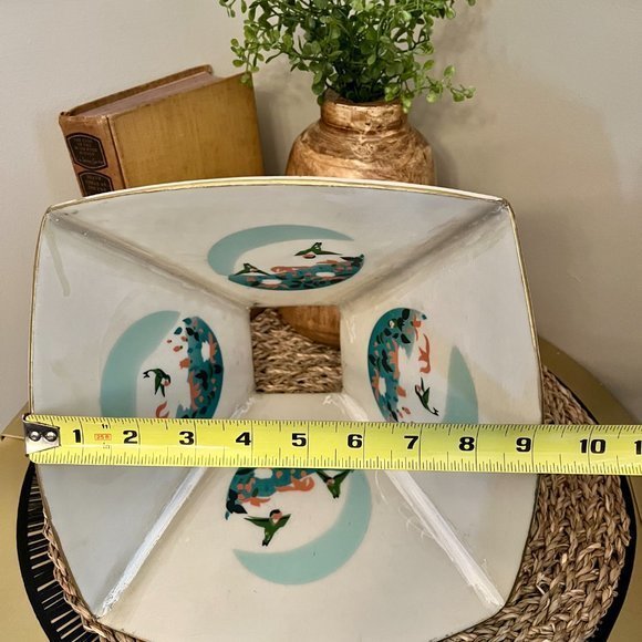 Hand made and painted lamp shade hummingbird - Picture 4 of 6